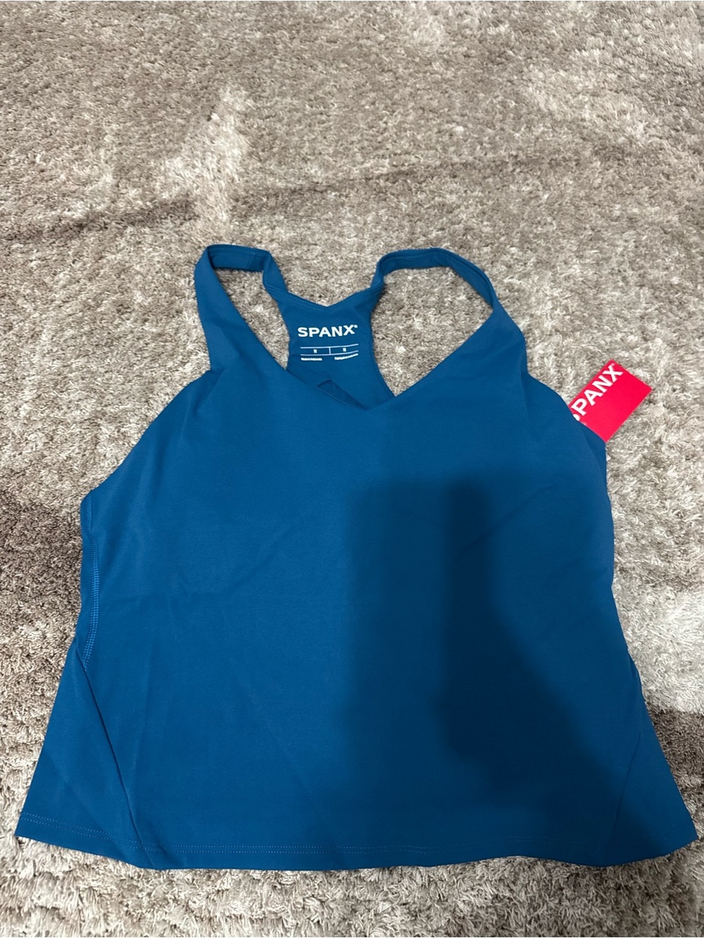 SPANX V-Neck Shelf Tank